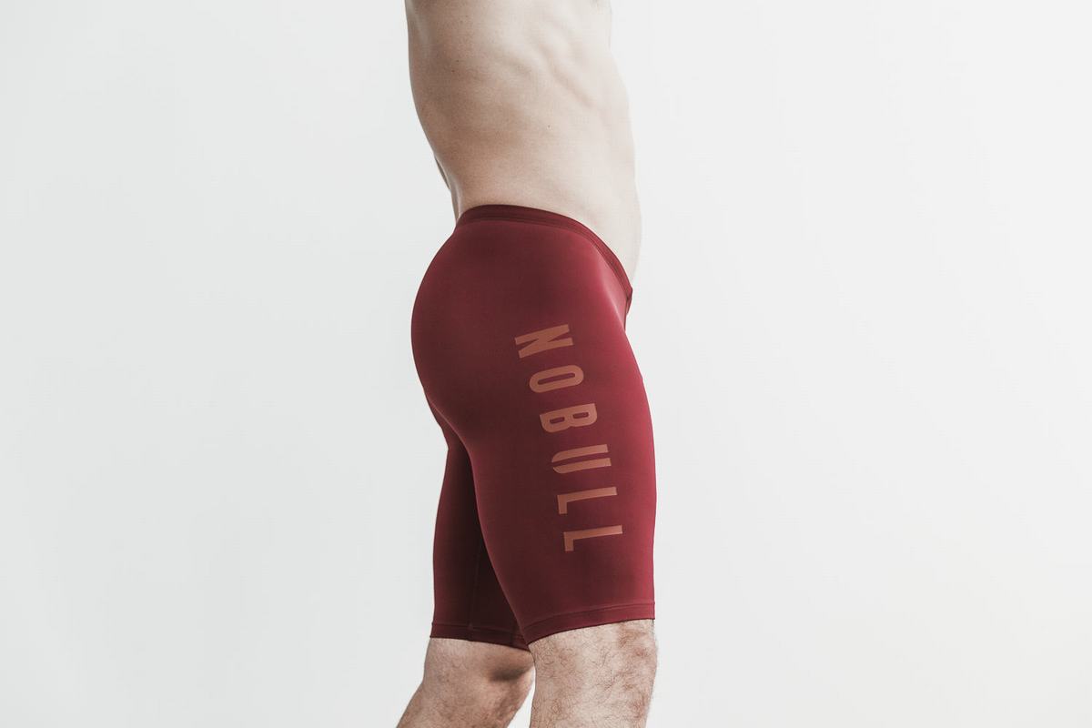 Nobull Swim Jammer Men's Swim Red | Australia (IQ2361)